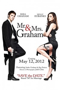Inspiratia de vineri: invitatii de nunta Mr. and Mrs. Smith